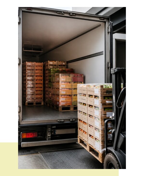Перевозка сельхозпродукции на паллетах с доставкой в Якутск